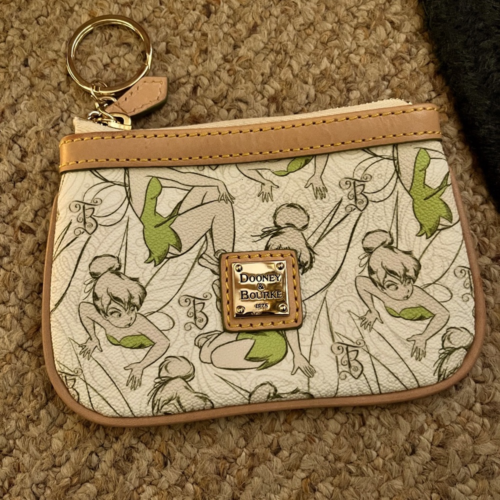 *Discontinued* Dooney & Burke Tinkerbell Wristlet